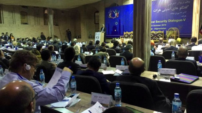 پنجمین کنفرانس گفت‌وگوهای امنیتی هرات برگزار شد